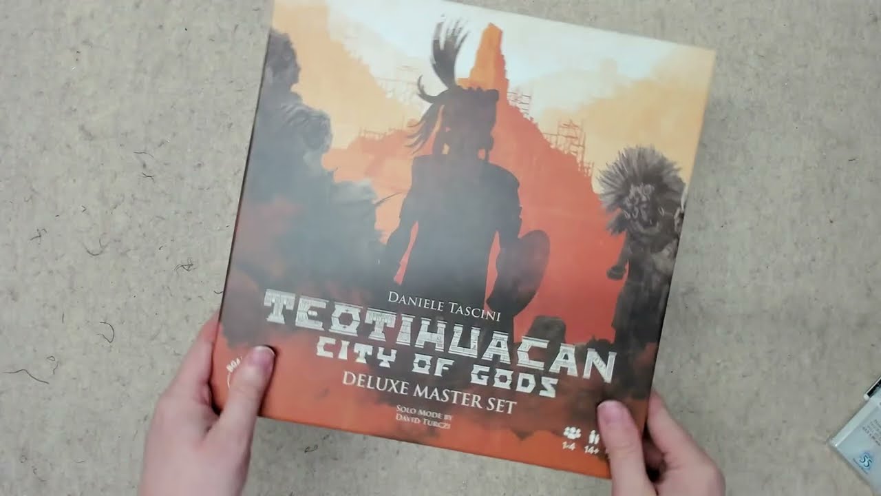Unboxing - Teotihuacan City of Gods Deluxe Master Set