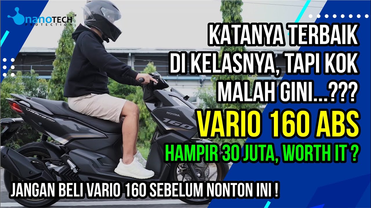 VARIO 160 ABS / DARI DEALER LANGSUNG DI REVIEW DAN DI COATING TOTAL !!!