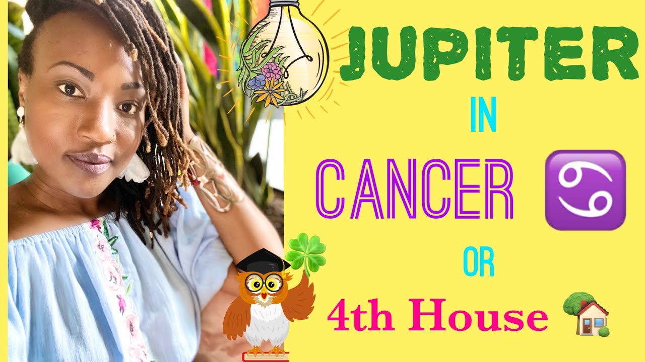 🍀 Jupiter in Cancer ♋️ or 4th House 🏡 // Astrology // #Jupiter #Astrology #Cancer
