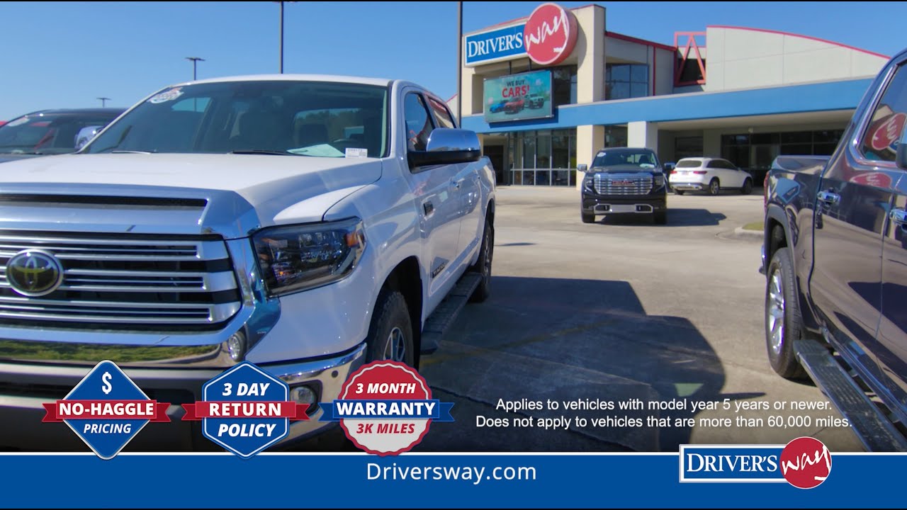 Driver's Way - 3 Month / 3K Mile Warranty