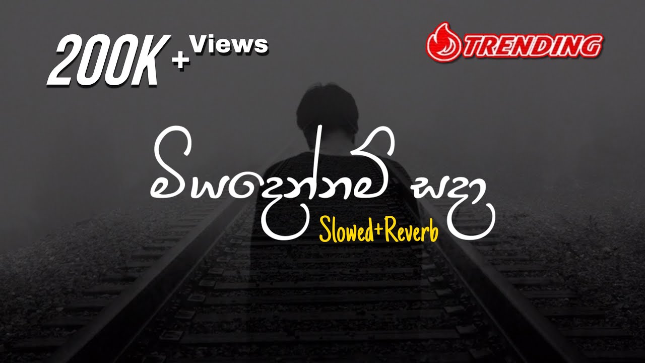 Miyadennam Sada - මියදෙන්නම් සදා (Slowed+Reverb)