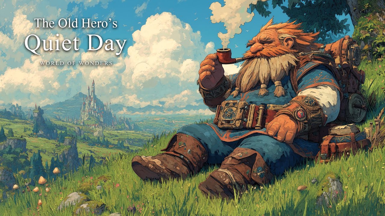 The Old Hero’s Quiet Day – Peaceful Fantasy Music for Rest and Reflection