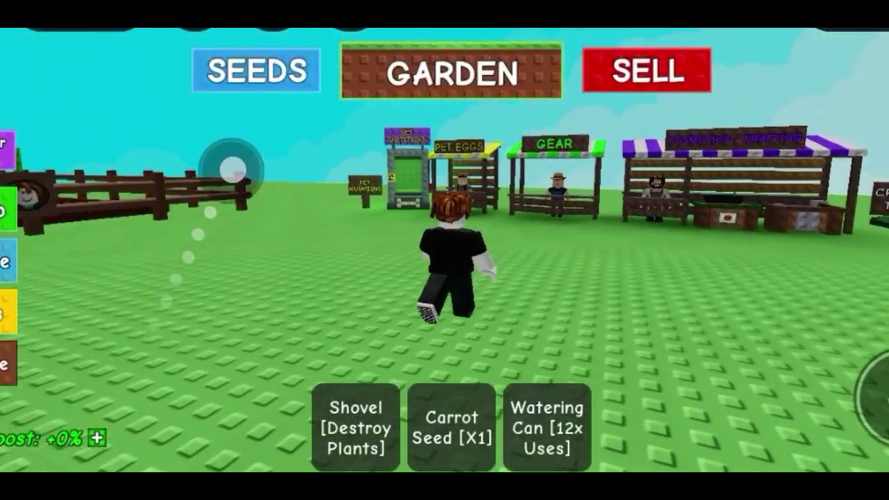 Play Grow A Garden with me! Like and sub for part two! #viral #gag #shorts #video #trending #roblox 