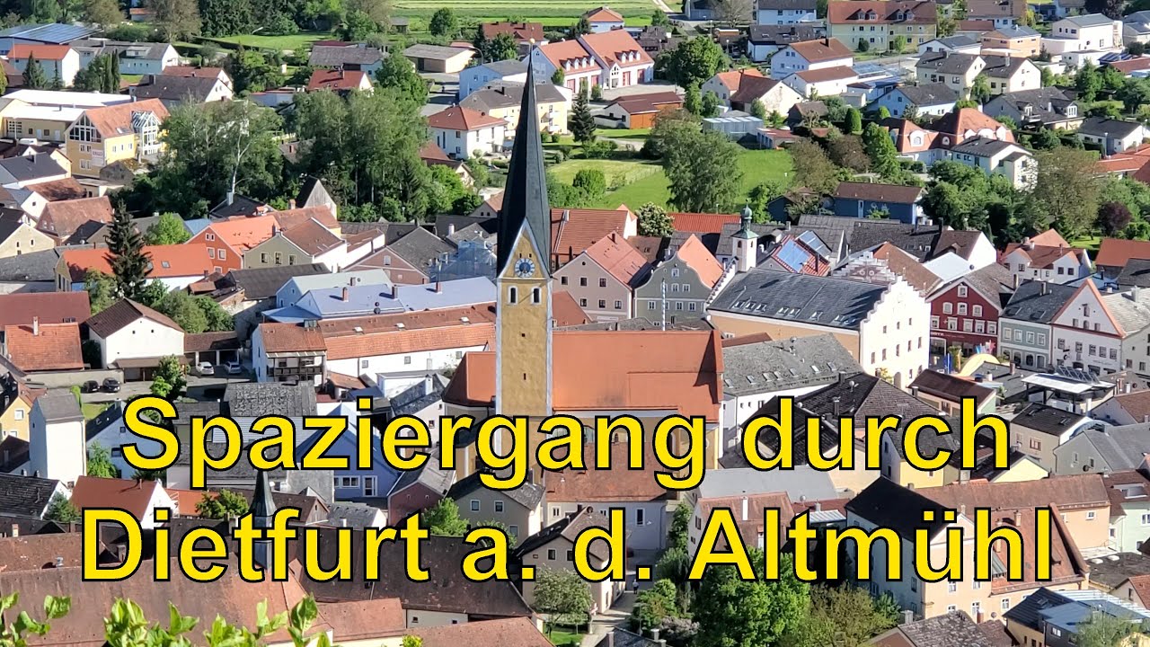Spaziergang durch Dietfurt an der Altmühl