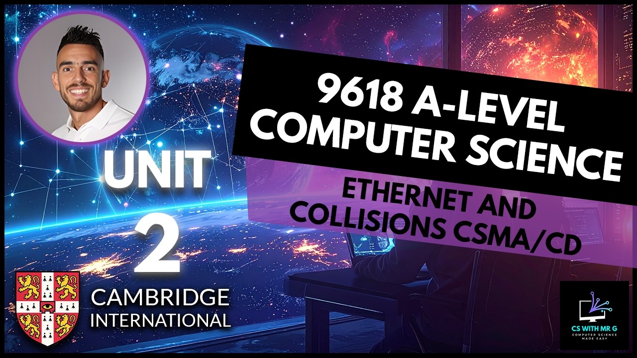 9618 Информатика уровня AS | Модуль 2, Урок 8: Сети - Ethernet и коллизии | CSMA/CD | Локальные сети