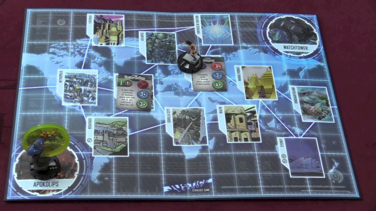 Justice League Strategy Game Review - with Tom Vasel