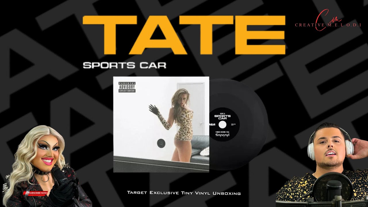Tate McRae “Sports Car” Target Exclusive Tiny Vinyl Unboxing