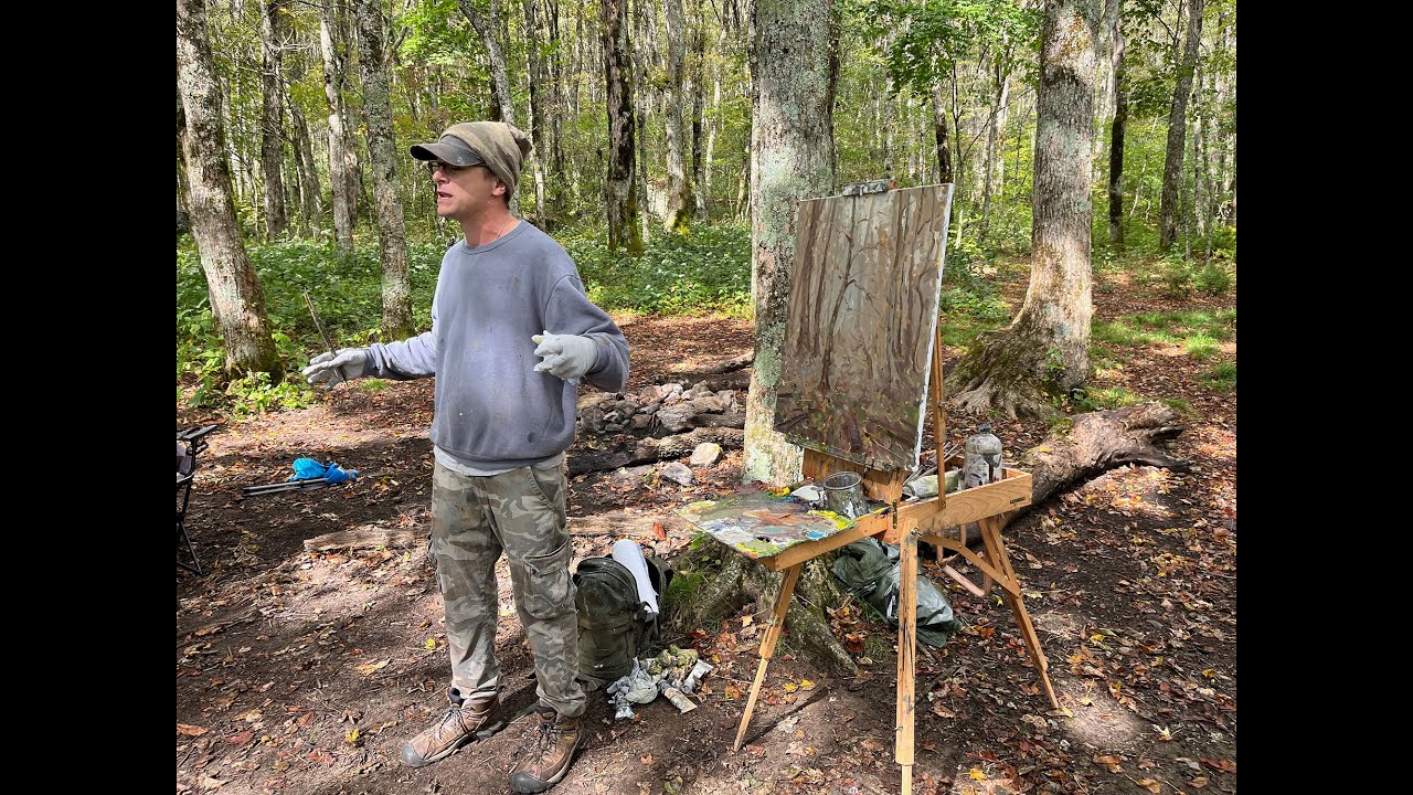 Kyle Buckland Plein Air Painting Demo, September 7, 2024