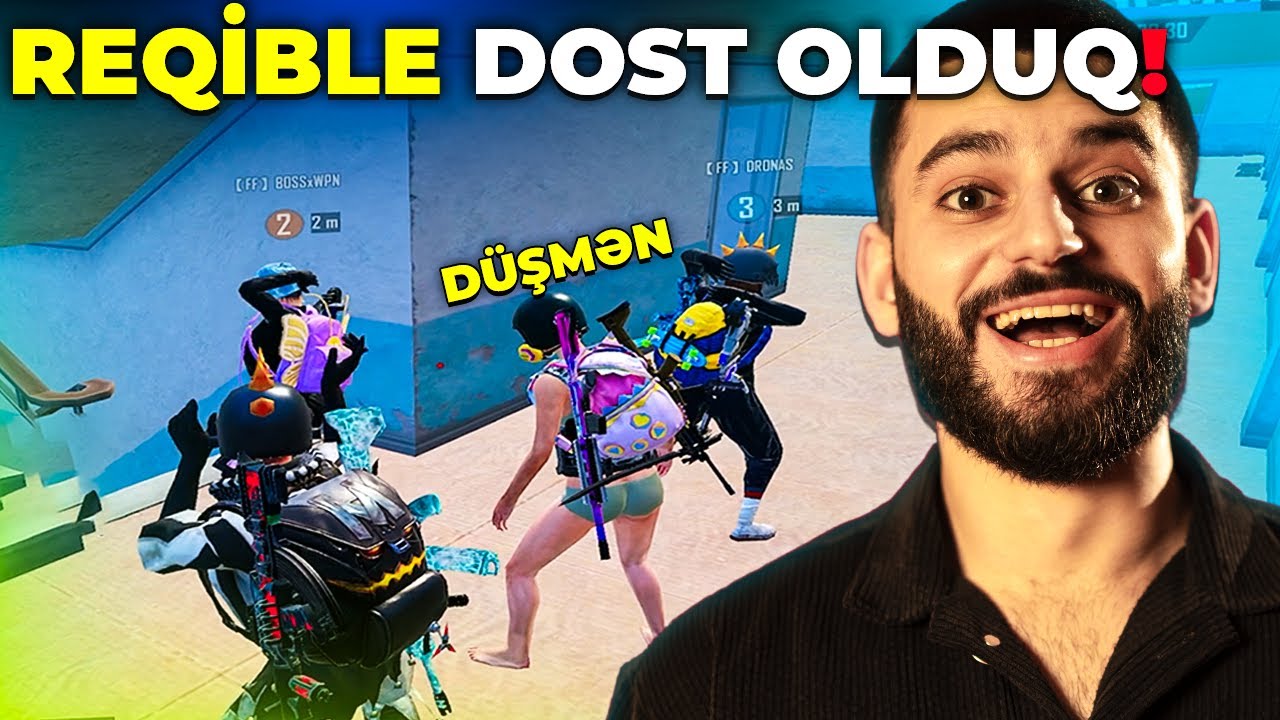 ARABİC REQİBLE DOST OLDUQ!! 🤣 CAVİDAN VS ARABİC!! | PUBG MOBILE