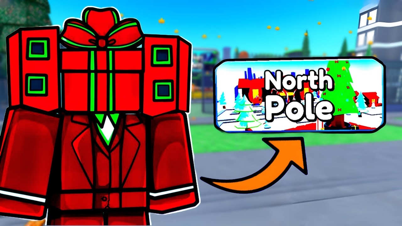 ✨НОВЫЙ GODLY TITAN PRESENT MAN против НОВОЙ РОЖДЕСТВЕНСКОЙ КАРТЫ?! в Toilet Tower Defense Roblox!
