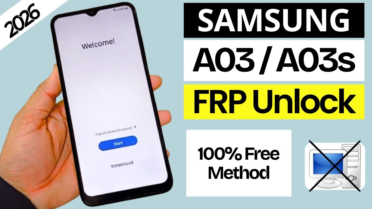 Samsung A03/A03s GOOGLE/FRP Bypass 2026 | 100% Free Method | Without Pc | Google Account Lock Remove