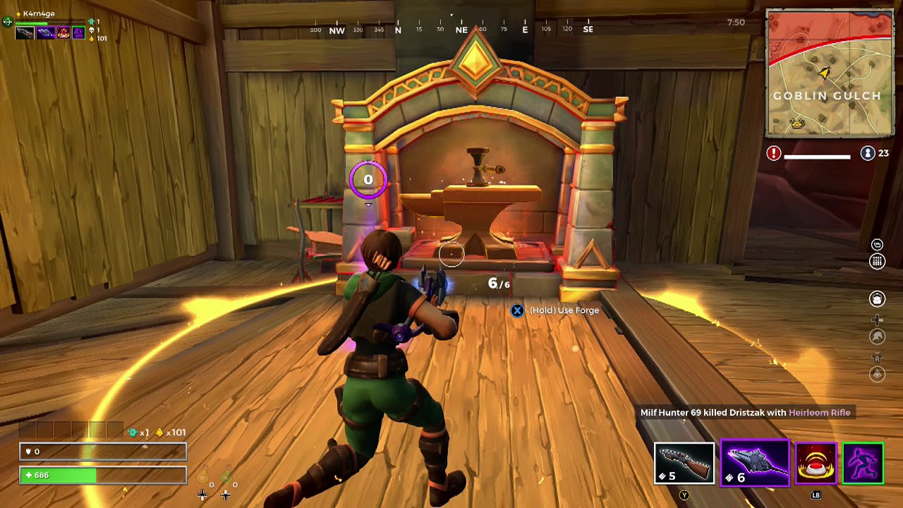 Realm Royale (Xbox One Closed Beta) - My First Game & I Almost Win !