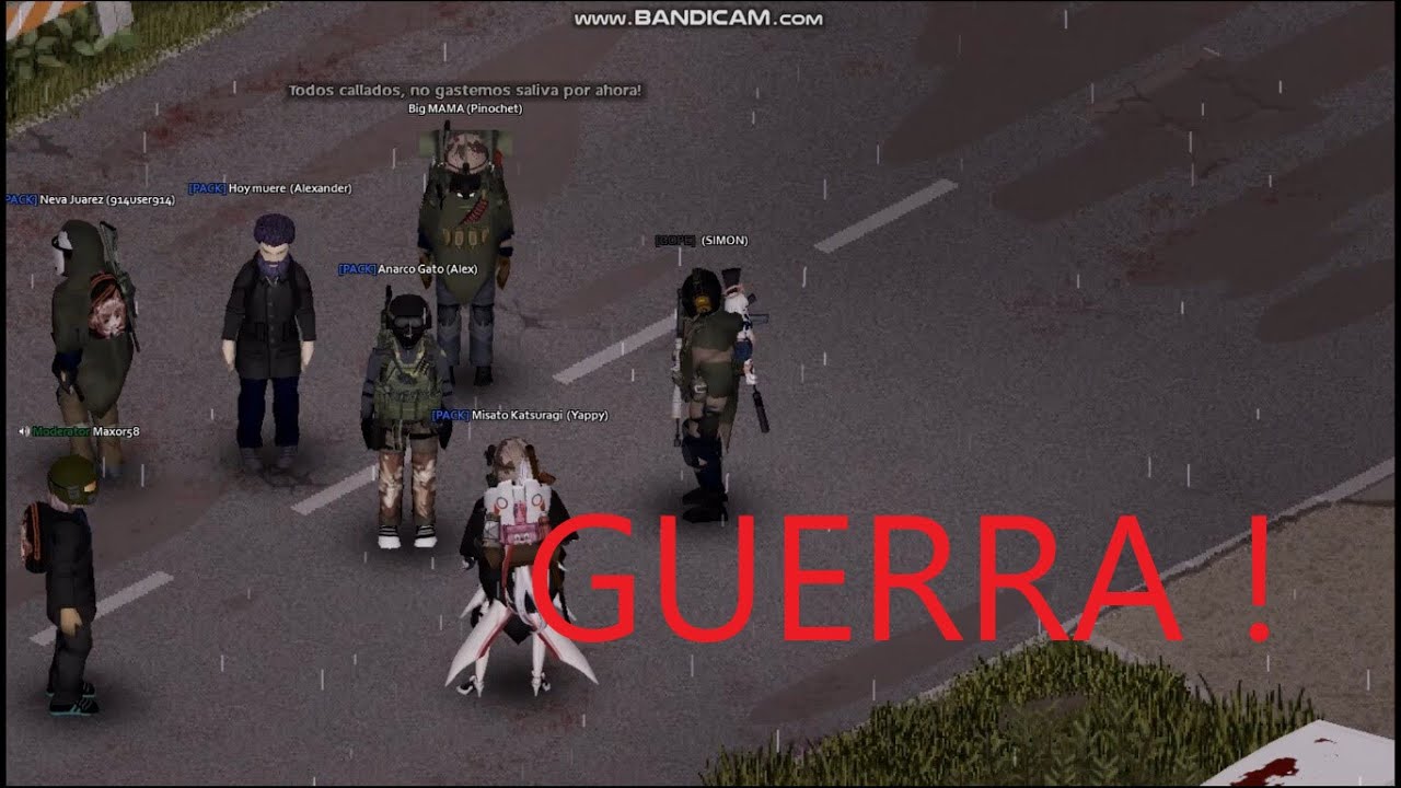Oíd Mortales   GUERRA !! PvP Multiplayer Project Zomboid