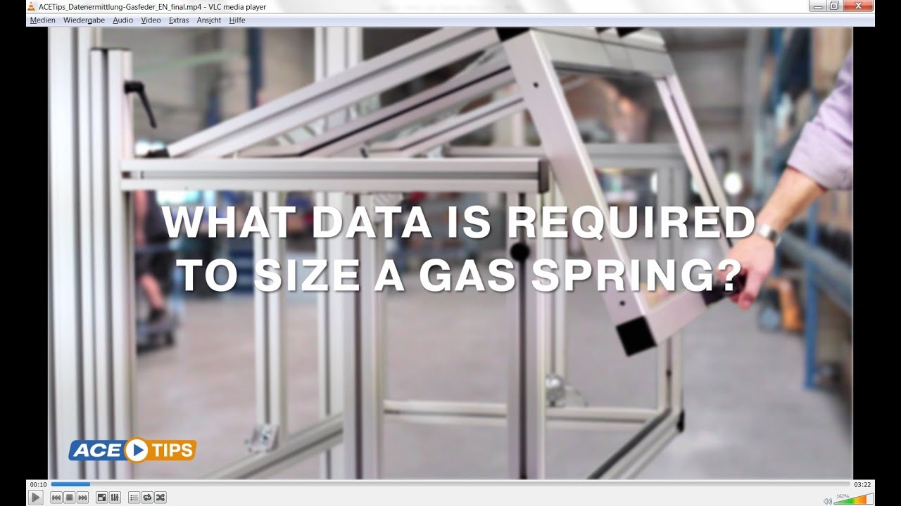 ACETips | What data is required to size a Gas Spring?