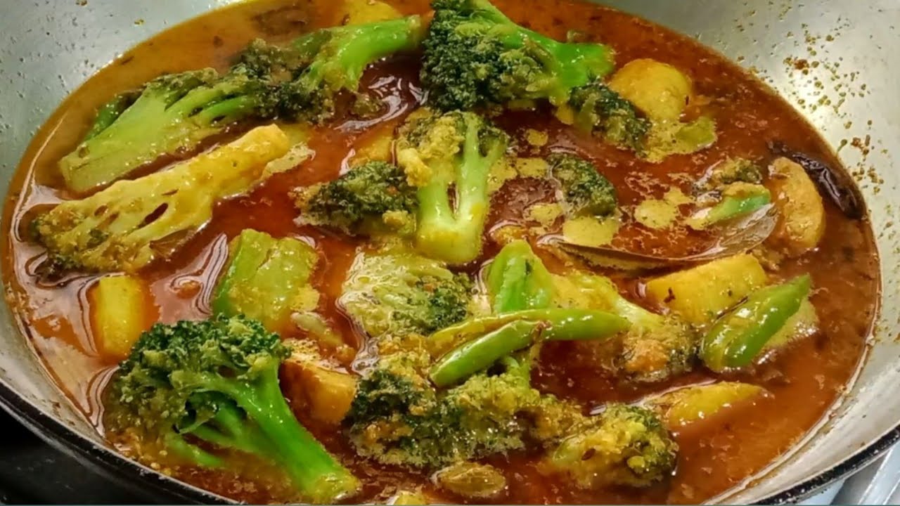 নিরামিষ ব্রকলি এই ভাবে রান্না করলে স্বাদ হবে দূর্দান্ত | Niramish broccoli recipe | Doi broccoli