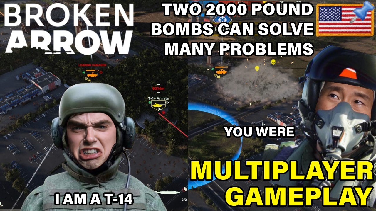 YOU CANT tell me that the F-35A ISNT the GOAT | Broken Arrow Multiplayer Gameplay