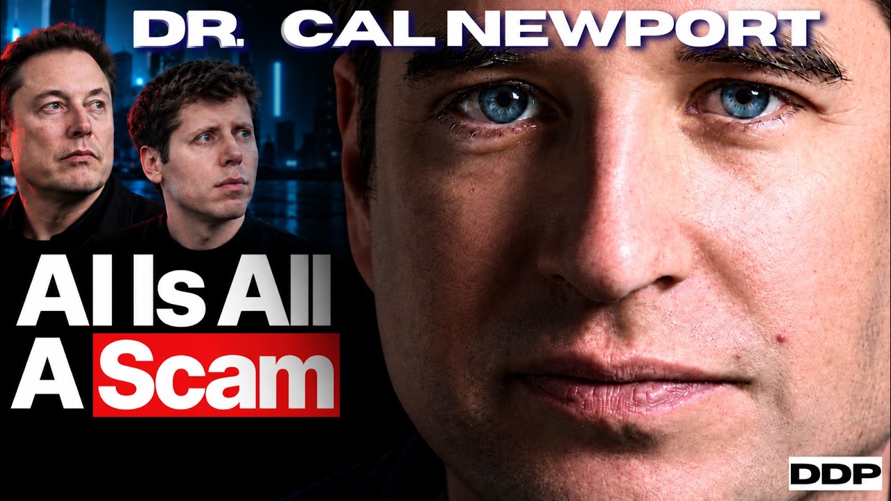 Computer Scientist: Tech Billionaires Are Lying To Us About AI! (Here Is The Truth) - Cal Newport