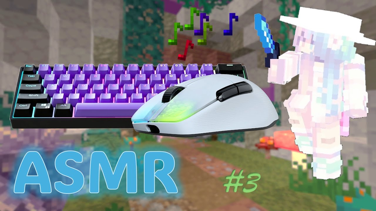 🎮[Hive] BedWars – Satisfying Keyboard & Mouse Sounds + Clean Gameplay ASMR  --EP3--✨