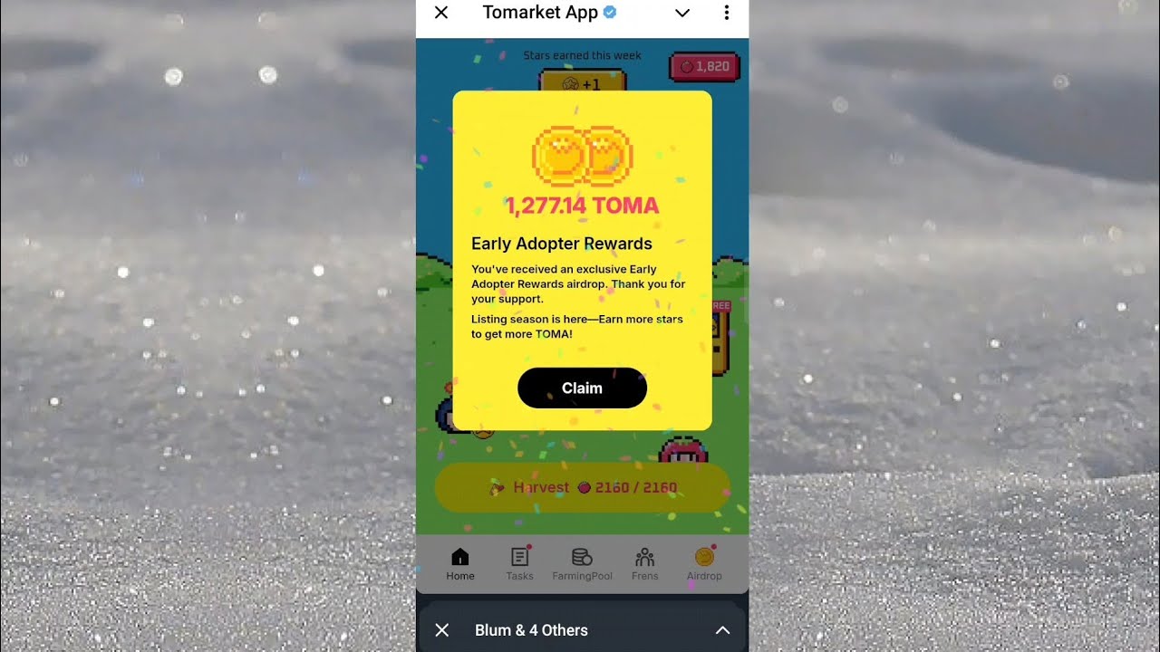 Tomarket Two Farming Options Active || Toma Tokens Claim || Tomarket More Update || #tomarket