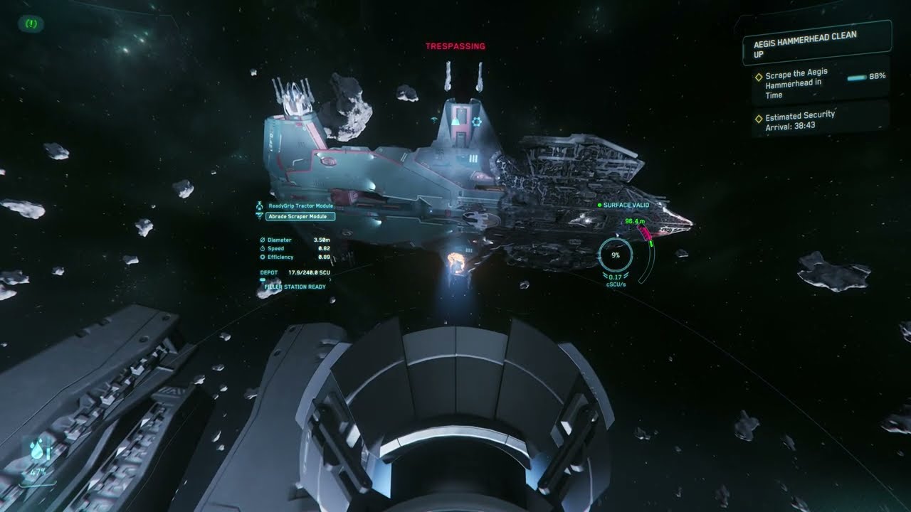 Star Citizen - Reclaimer Days - HammerHead Cleanup - part 2