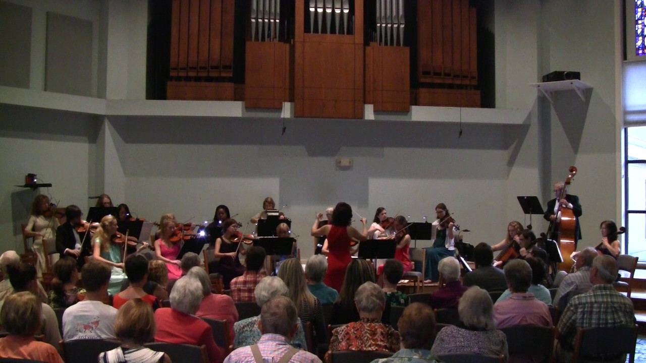 Edward Grieg. Holberg Suite. Palmetto Chamber Orchestra.
