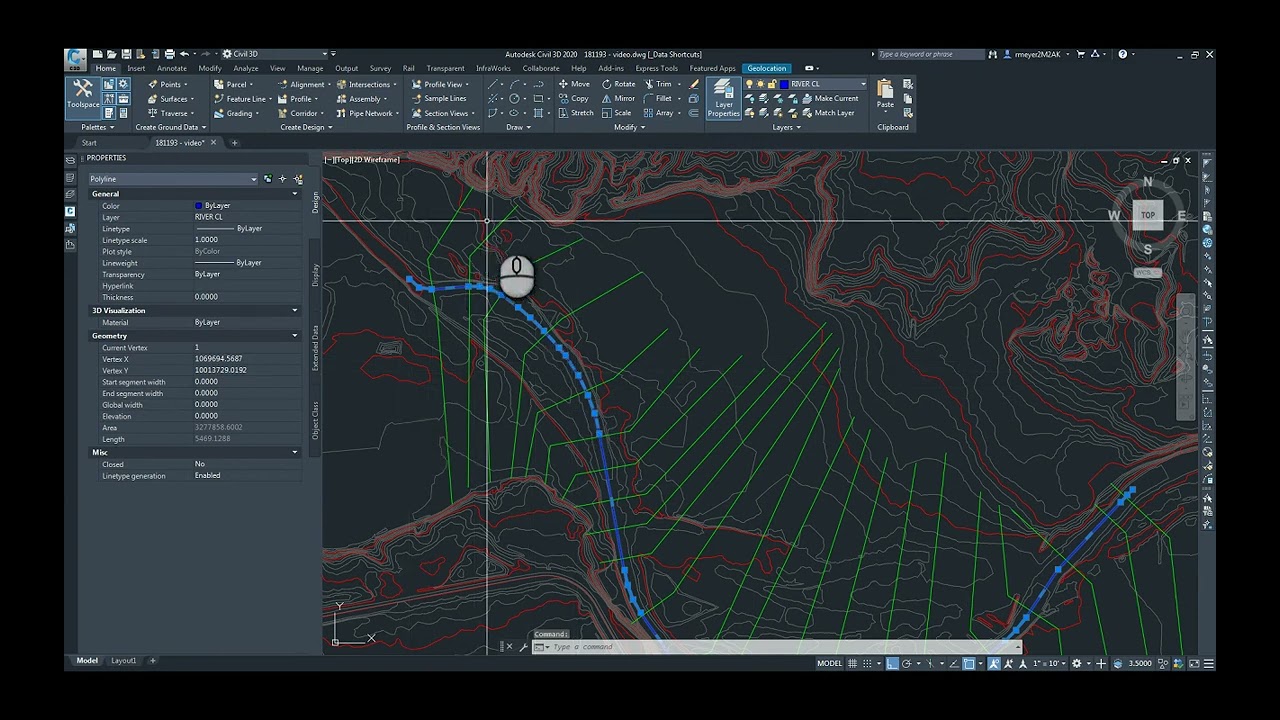HEC-RAS Geometry From CAD - Part 1