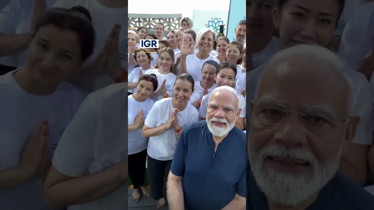 PM Modi&rsquo;s Yoga Diplomacy in Uzbekistan | IGR | India Global Review