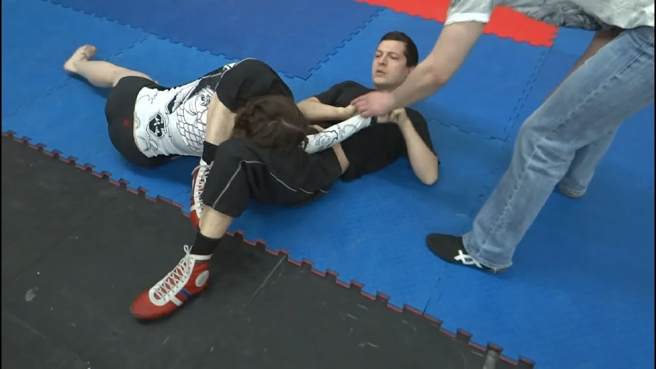 Boys Submitting girls in Brazilian Jiu Jitsu ( 1 )
