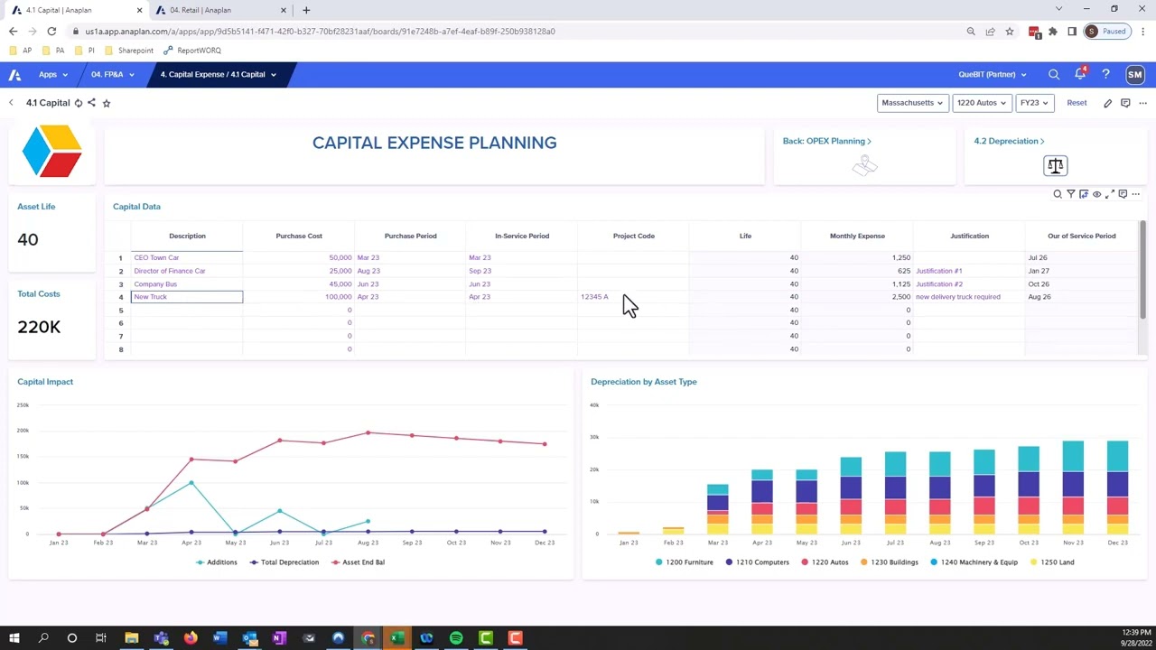 Anaplan CapEx