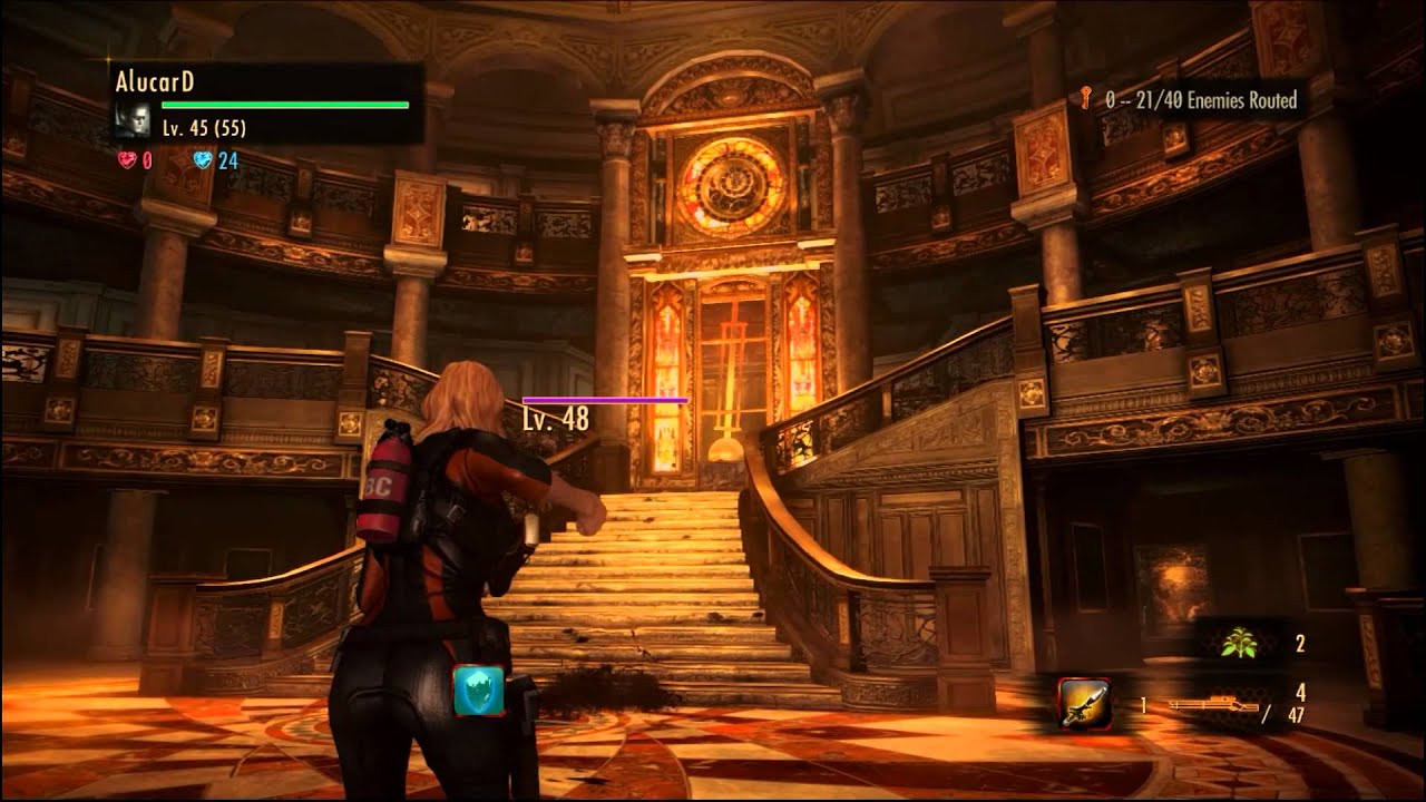 Resident Evil Revelations 2 New Characters Rachel, Lady Hunk and Lottie Bear Gameplay HD1080p