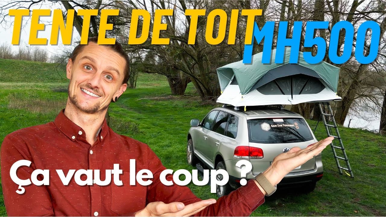 Présentation TENTE de TOIT DECATHLON Quechua MH500 : Votre nouvelle alliée en BIVOUAC ?!