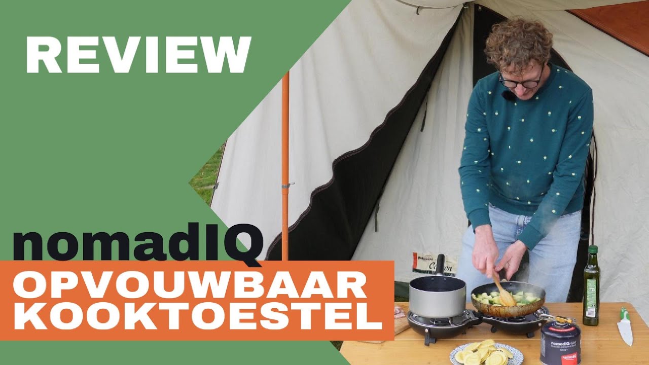 Review opvouwbaar nomadiQ kooktoestel, klein maar ook fijn?
