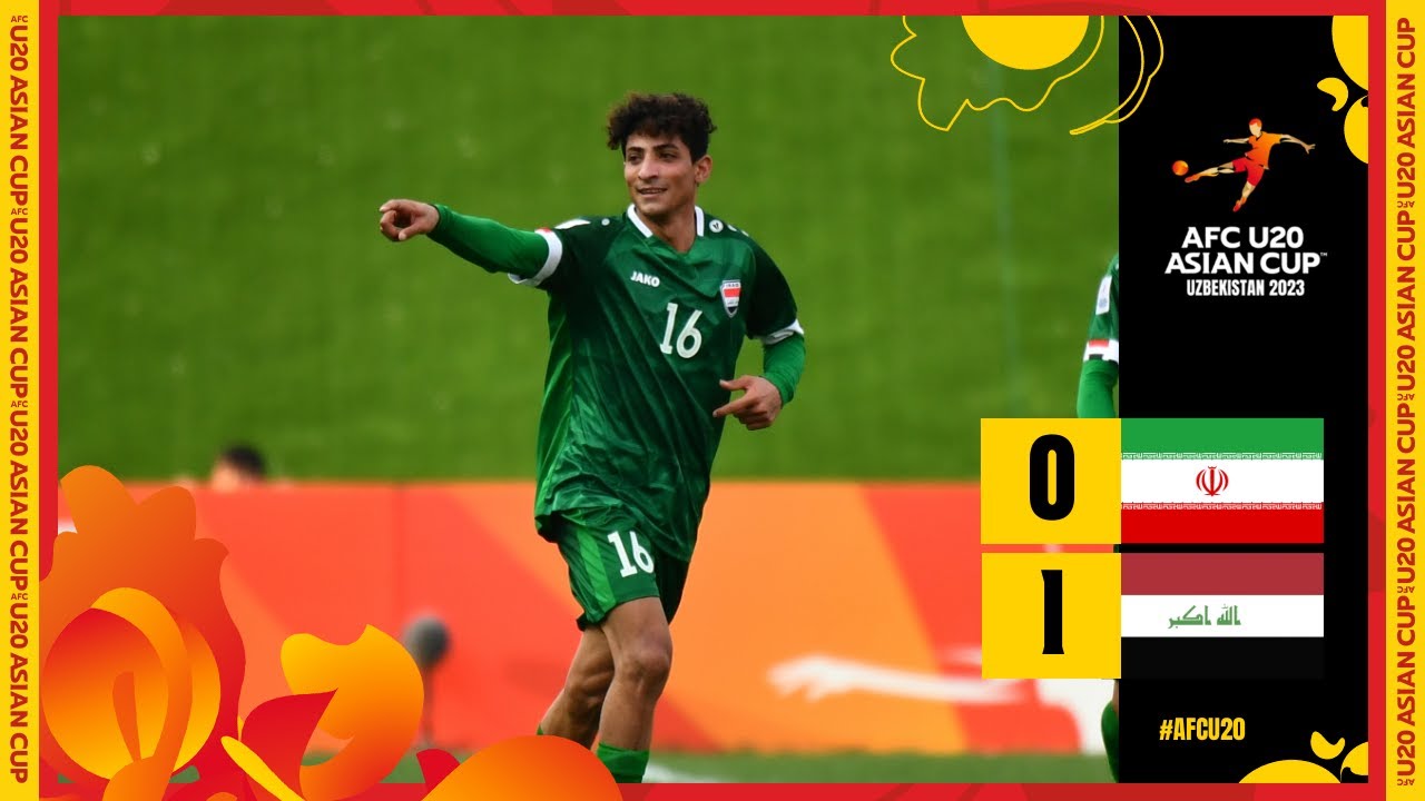 #AFCU20 - Quarter-Finals | Islamic Republic of Iran vs Iraq