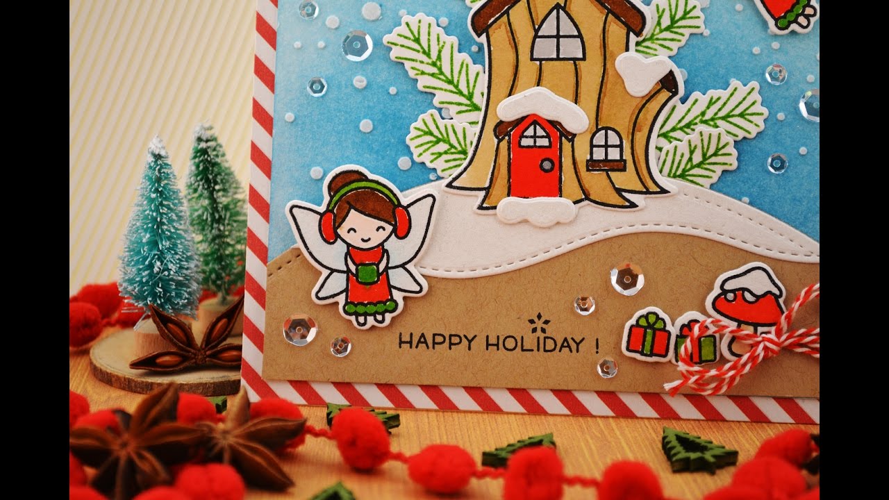 HOLIDAY CARD SERIES 2016 || Winter fairies