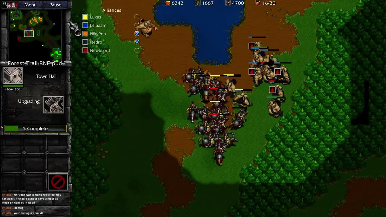 Forest Trail - Trog Nedro Niko VS NewbLord Leluaami Luxas