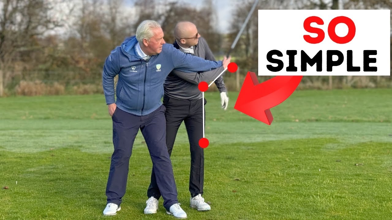 The simple golf lesson you need! No data or swing path.