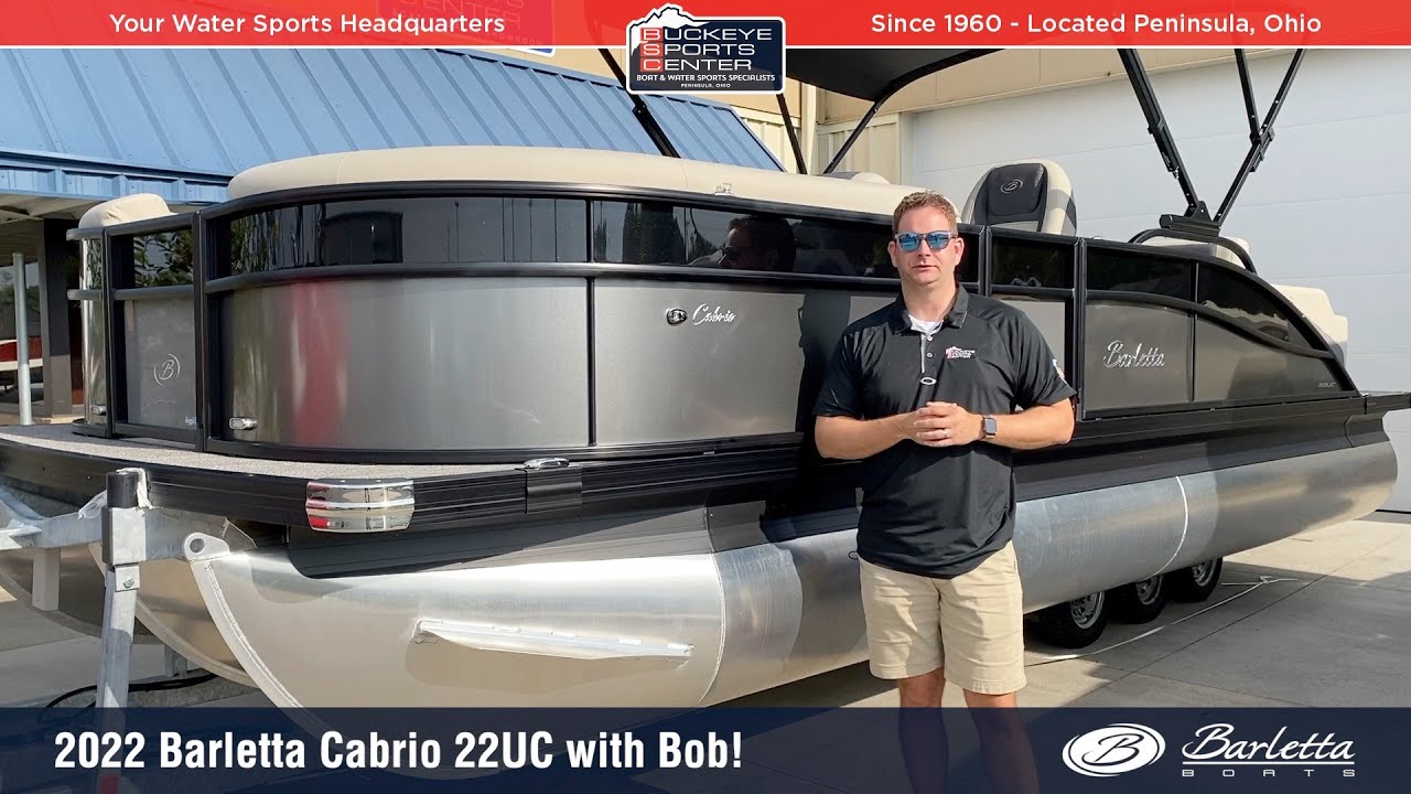 2022 Barletta Cabrio 22UC Walk Around Details With Bob