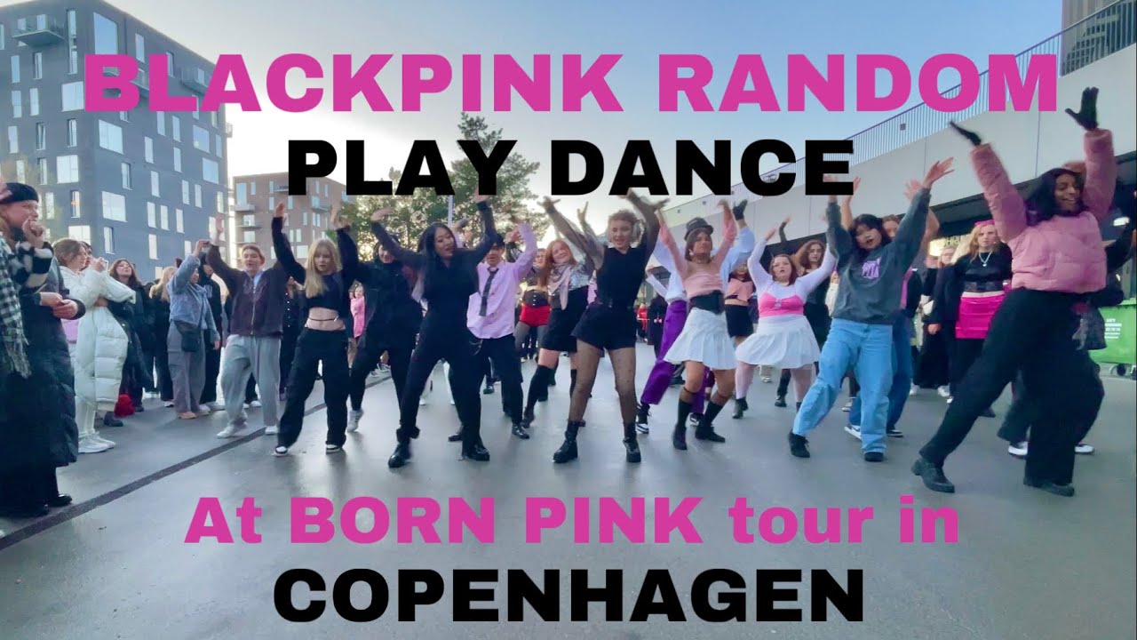 BLACKPINK RANDOM PLAY DANCE at BORN PINK tour in COPENHAGEN | CODE9 DANCE CREW