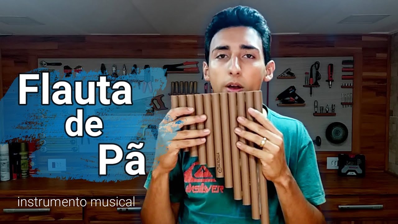 FAÇA uma FLAUTA de PÃ.  (com tubo de PVC)