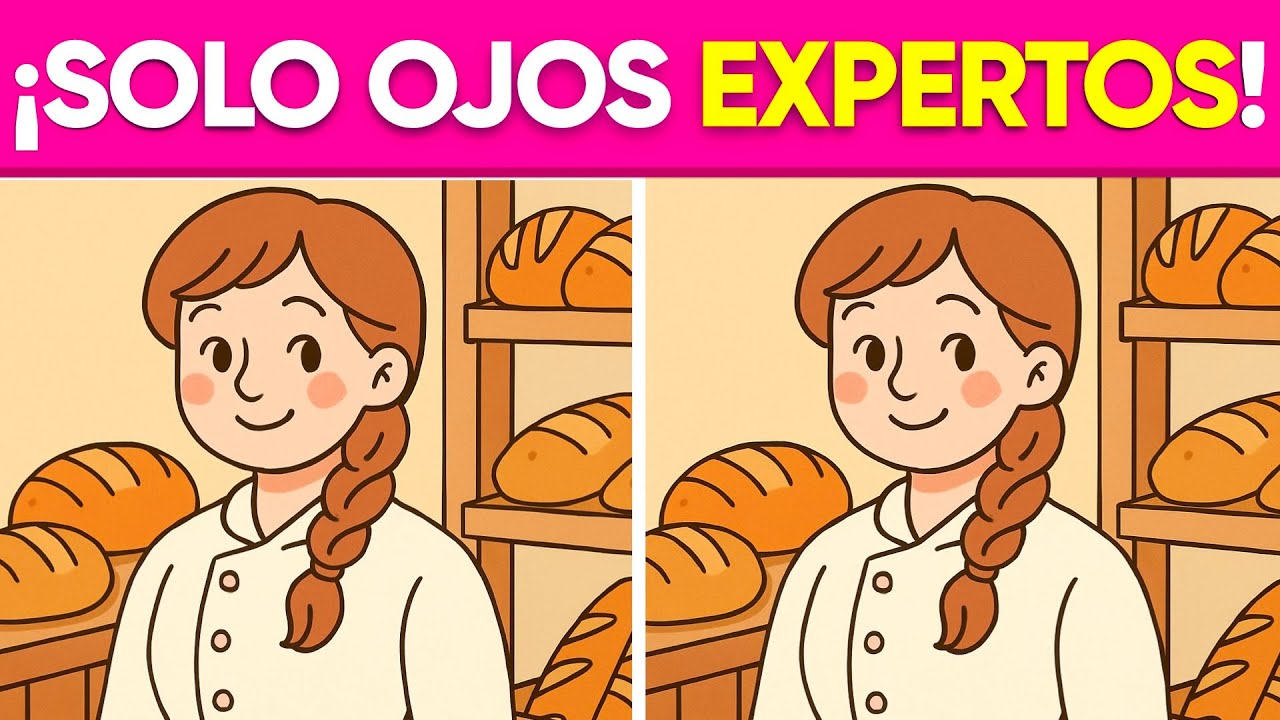 &iquest;Eres un Genio en la Observaci&oacute;n? 👧🏼❤️🥐  Find The Differences 🧠 MENTAL QUIZ