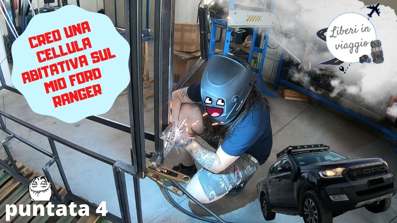 continuano i lavori sulla cellula - CAMPERIZZAZIONE FORD RANGER - pt.4