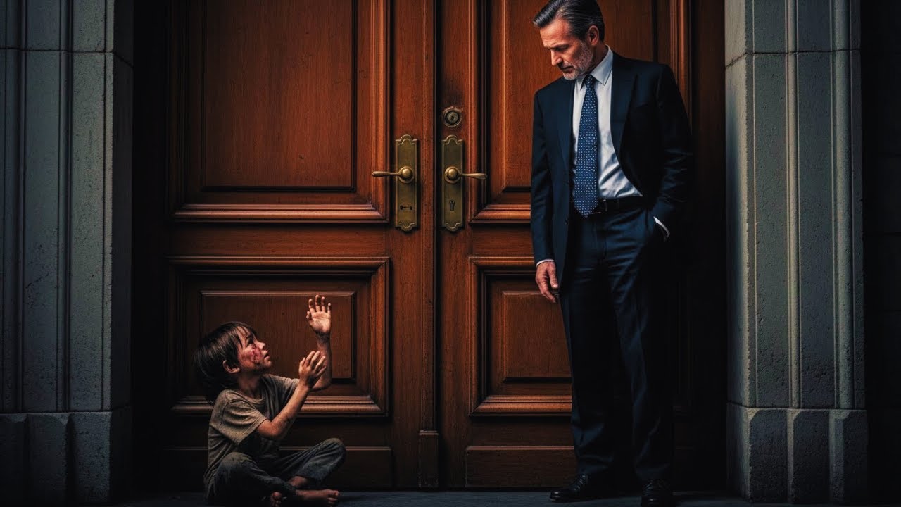 JESÚS VIO AL HOMBRE RICO IGNORAR EL LLANTO DE UN NIÑO HAMBRIENT Y CERRAR SU PUERTA SIN REMORDIMIENTO