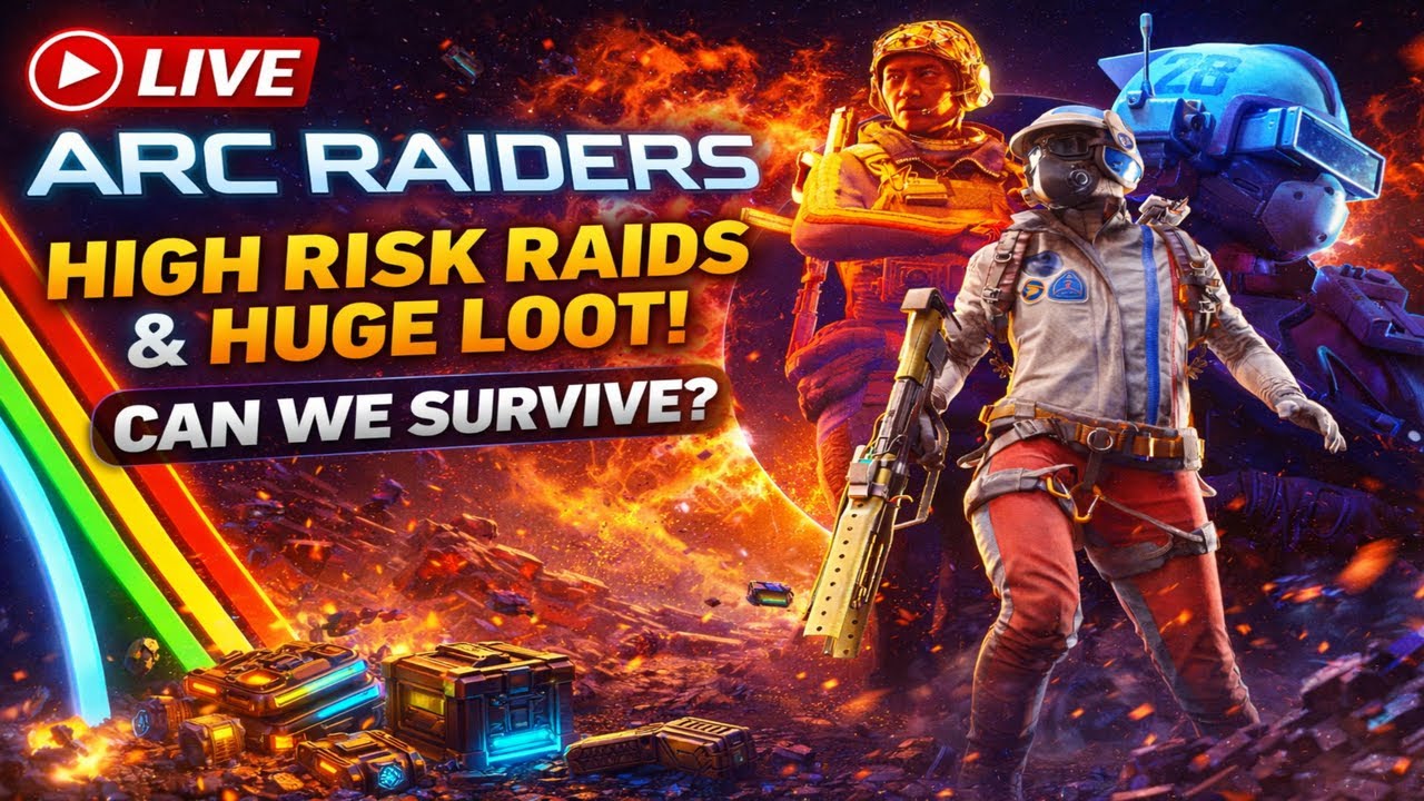 🔴 ARC Raiders LIVE – High Risk Raids & HUGE Loot! Can We Survive?