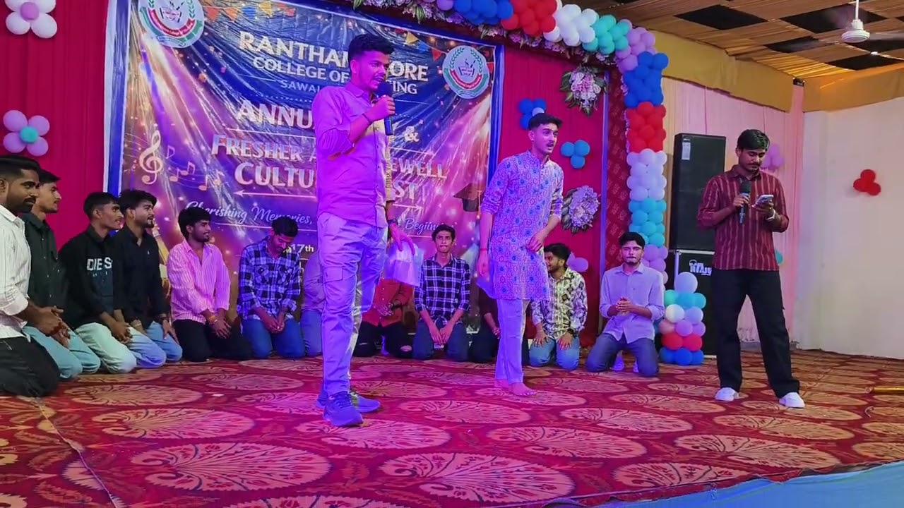कॉलेज इवेंट में मीणा संस्कृति की झलक के साथ शिक्षा का महत्व बताया ! भाई कुलदीप महर के गानों द्वारा 