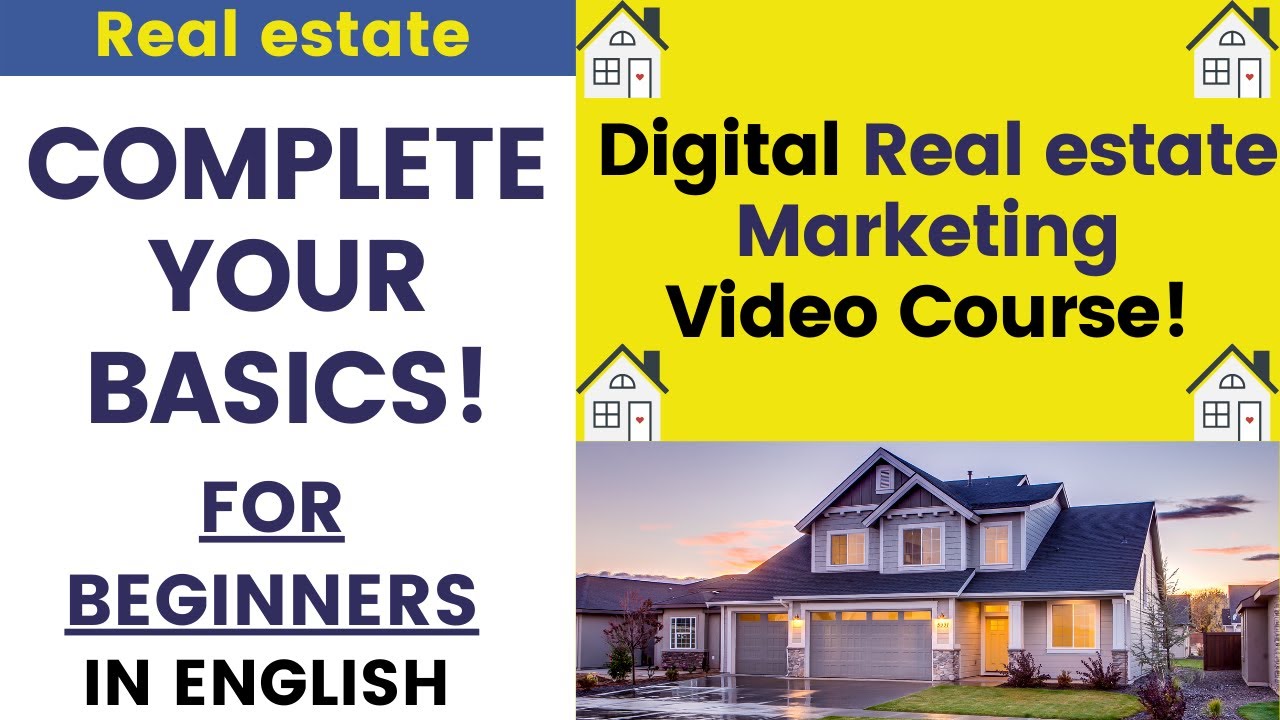 Digital Real estate Marketing Video Course  | ALL VIDEOS |  In English