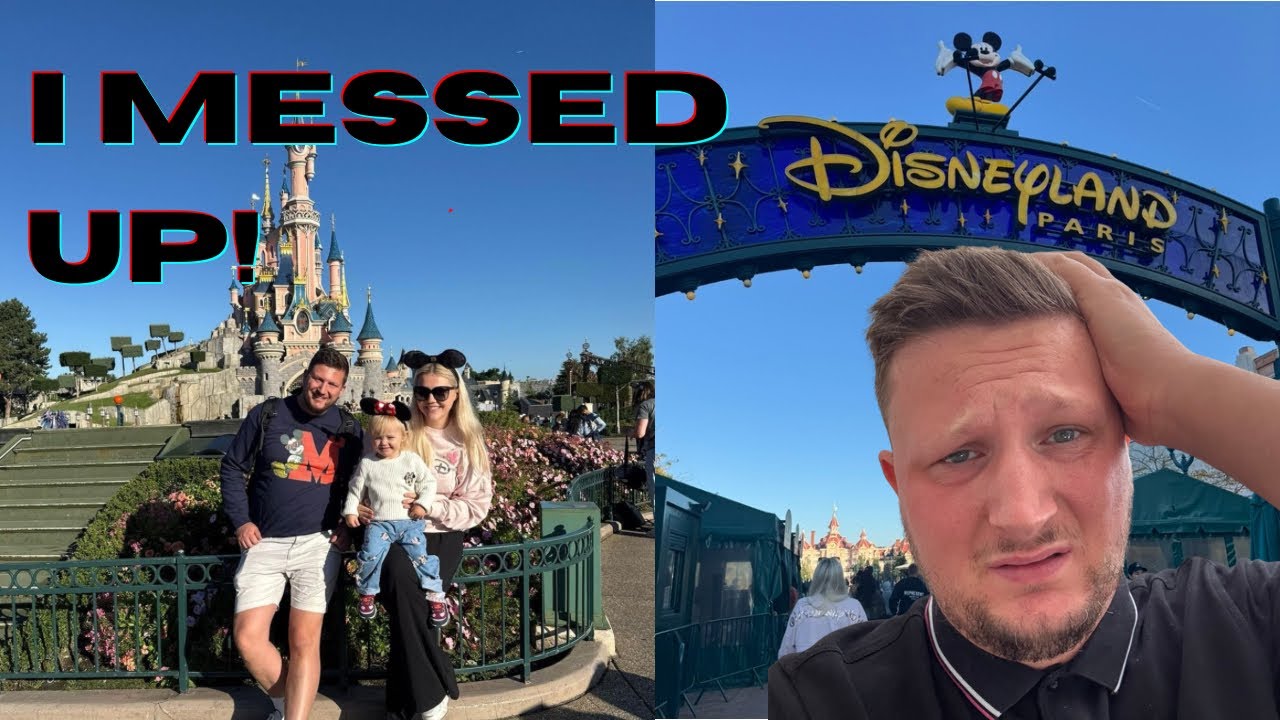 DISASTER at Disneyland Paris! I Lost Everything… 😩🎢