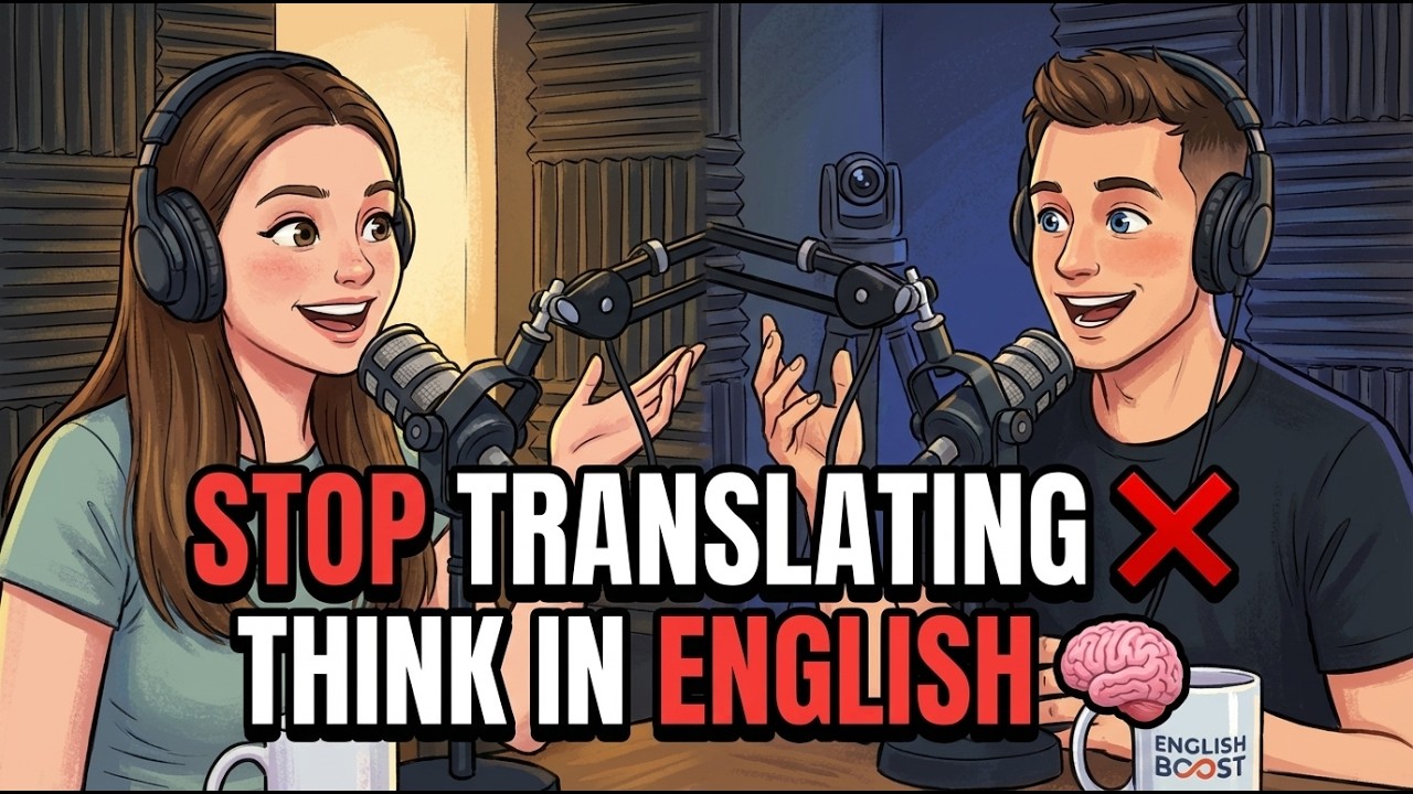Stop Translating! Learn to Think in English & Speak Smart | English Listening Podcast