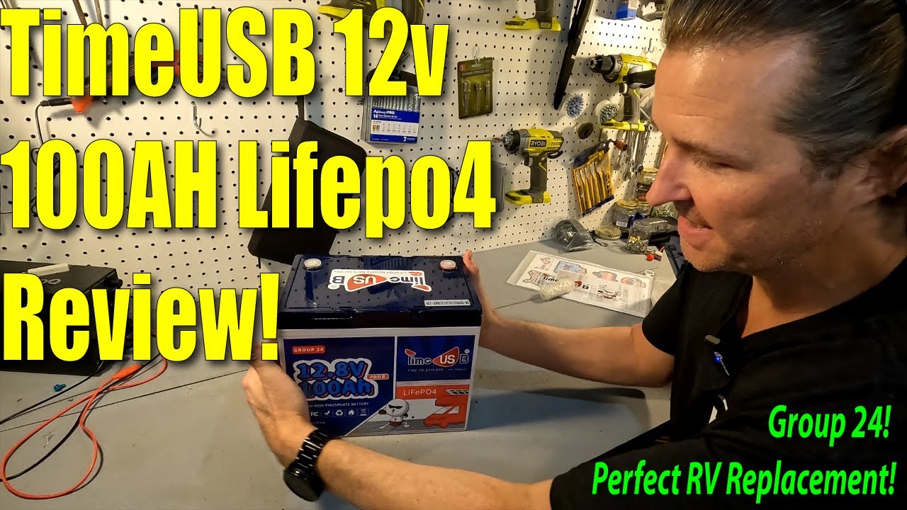Обзор аккумулятора Timeusb 12v 100ah Lifepo4 Group 24!