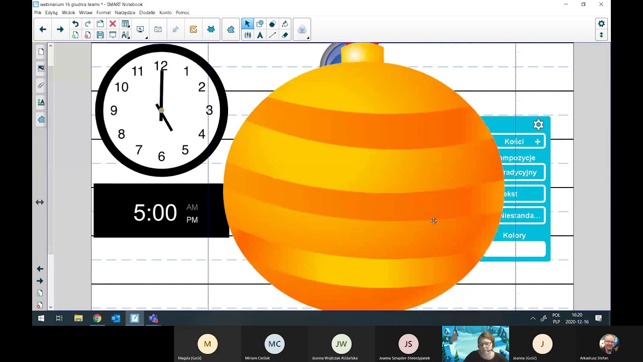 Webinarium  SMART Notebook w nauczaniu zdalnym (Microsoft Teams)