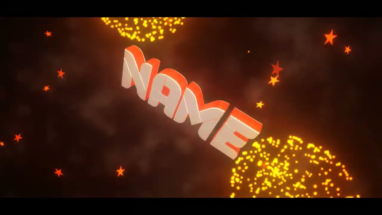 INSANE ORANGE INTRO TEMPLATE